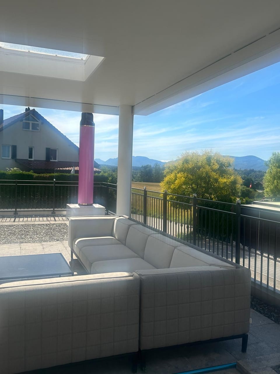 Balcony/Terrace, Seating area, Mountain view