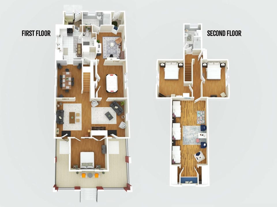 Double Game Rooms! - 4BR Only 7 Min to Ark House in Williamstown