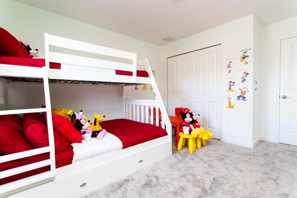 Stylish & Fun Retreat Pool Themed Rooms House in Kissimmee