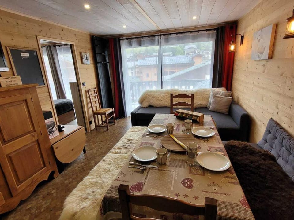 Charmant appartement rénové avec Wifi et animaux admis, au centre des Gets - FR-1-598-191 Apartment in Les Gets