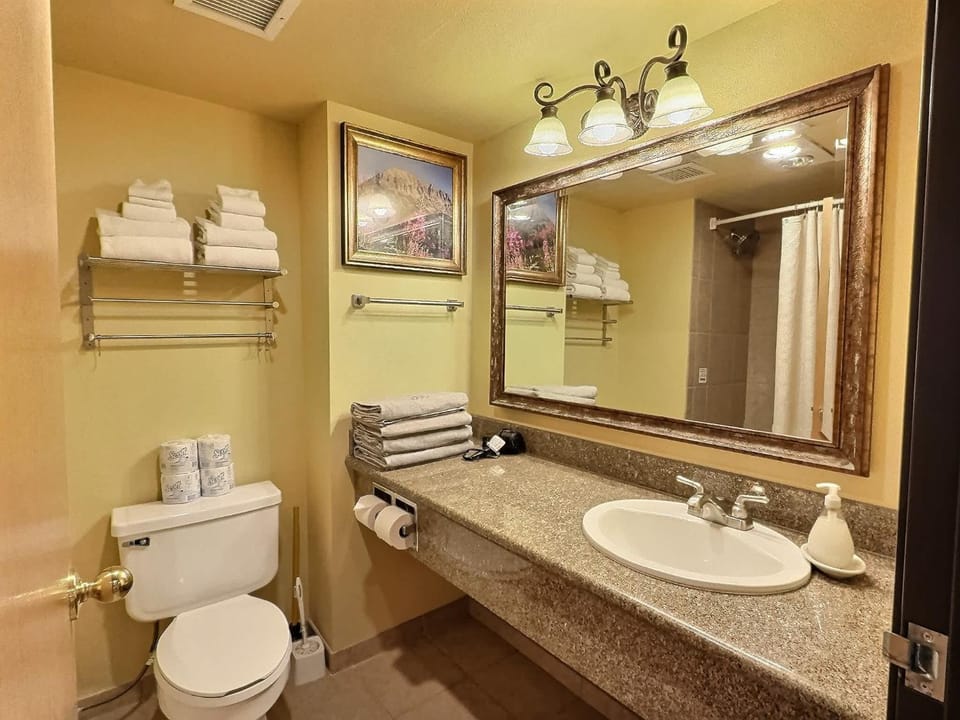 Toilet, Bathroom, towels