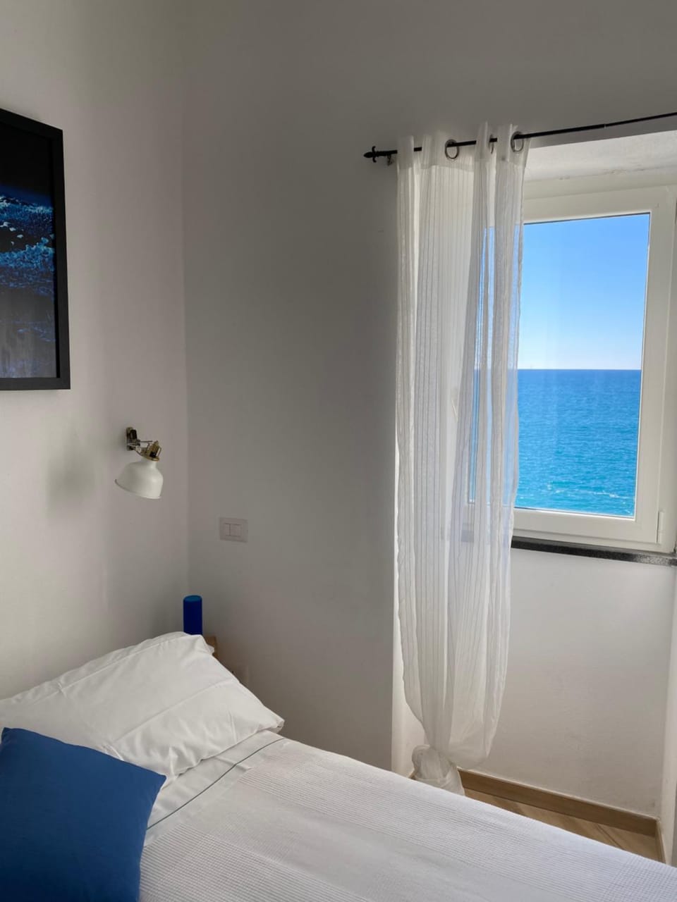 Bed, View (from property/room), Bedroom, Sea view, Sea view