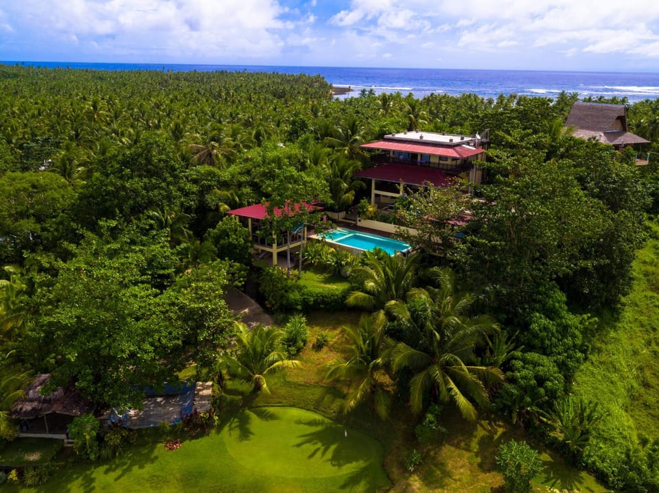 Property building, Summer, Garden, Golfcourse, On site, Garden view, Mountain view, Sea view, Swimming pool