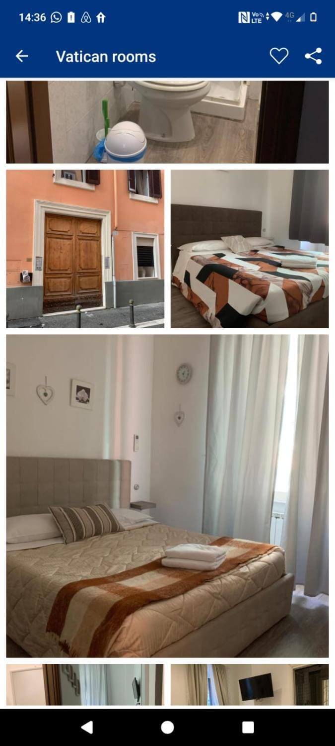 vatican house tolemaide ottaviano Apartment in Rome