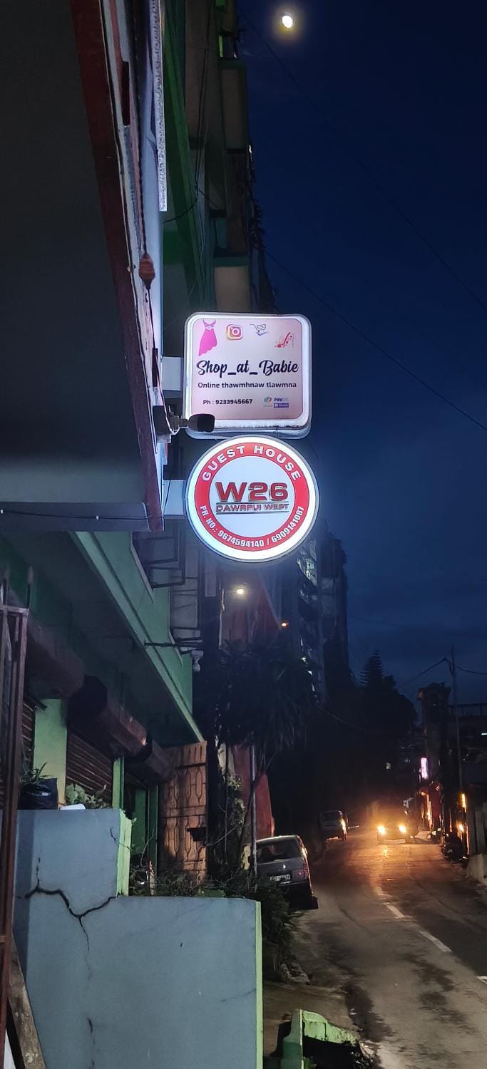 W-26 Dawrpui Bed and Breakfast in India