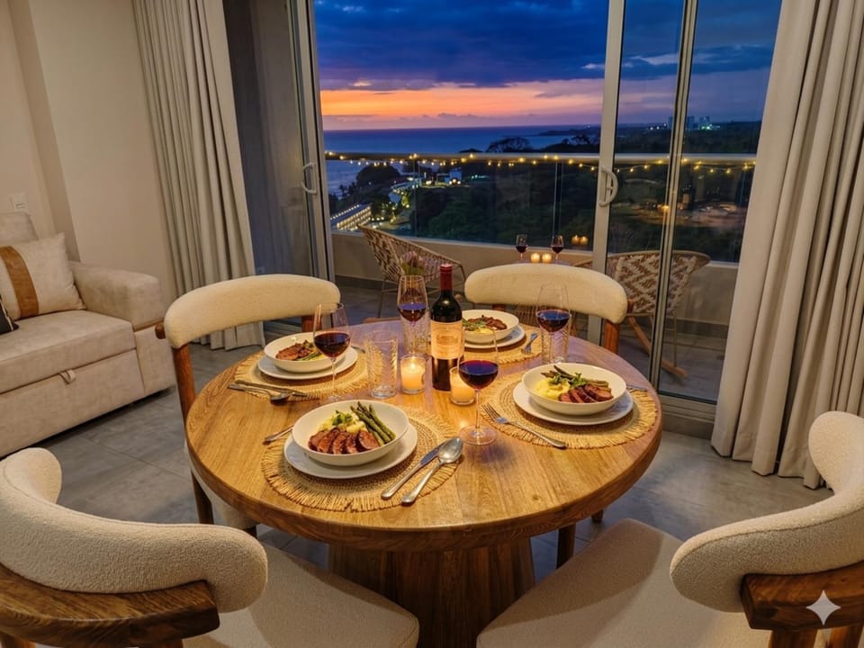 Natural landscape, Balcony/Terrace, Food and drinks, Drinks