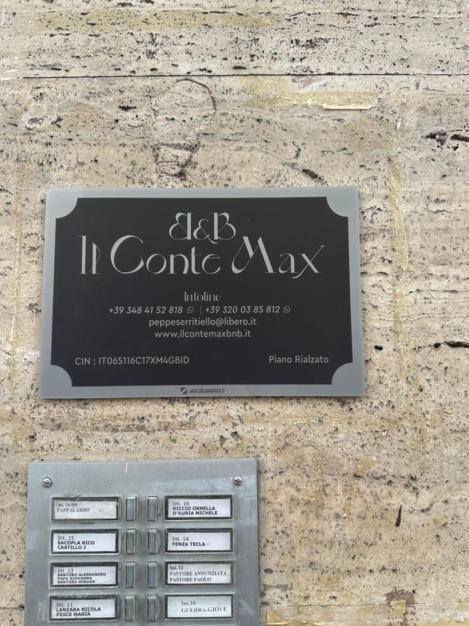 Il Conte Max Bed and Breakfast in Salerno