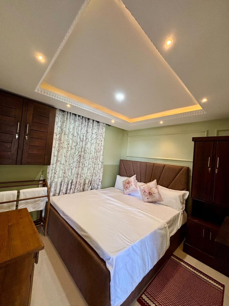 Bed, Bedroom, wardrobe