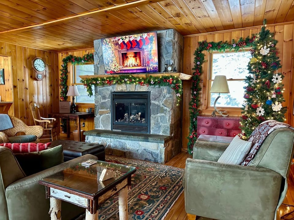 TV and multimedia, Living room, fireplace