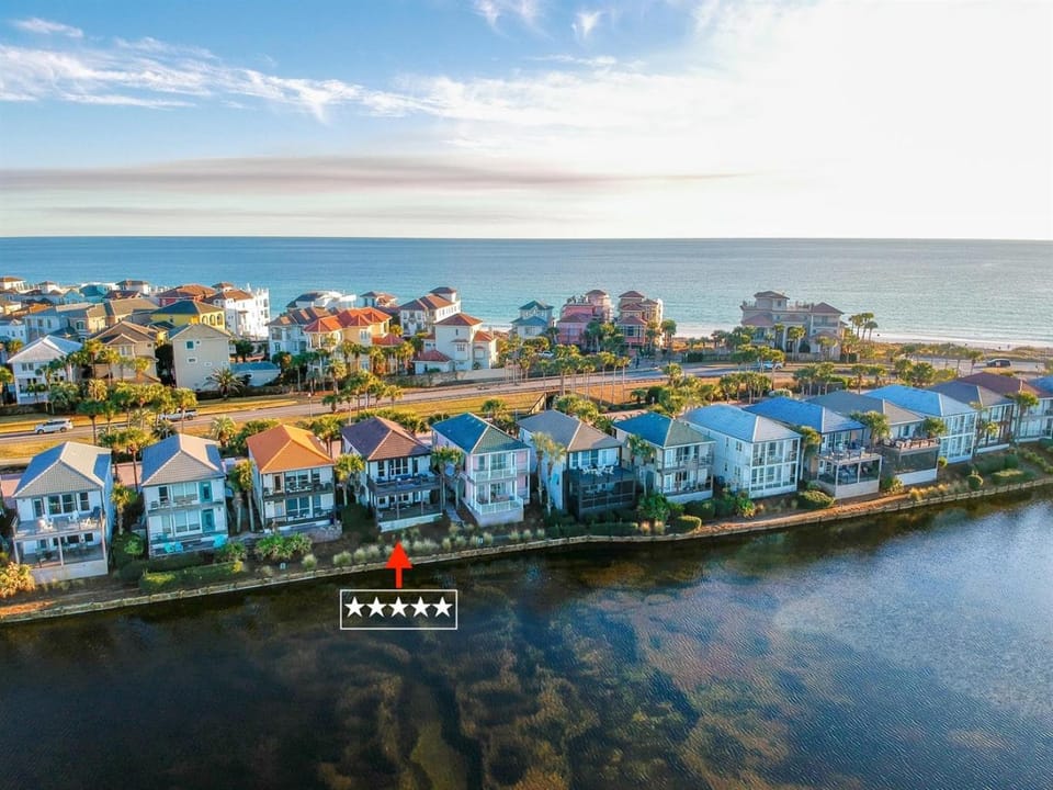 Margarita Villa A - Waterfront villa, steps to beach, heated pool, beach gear House in Destin