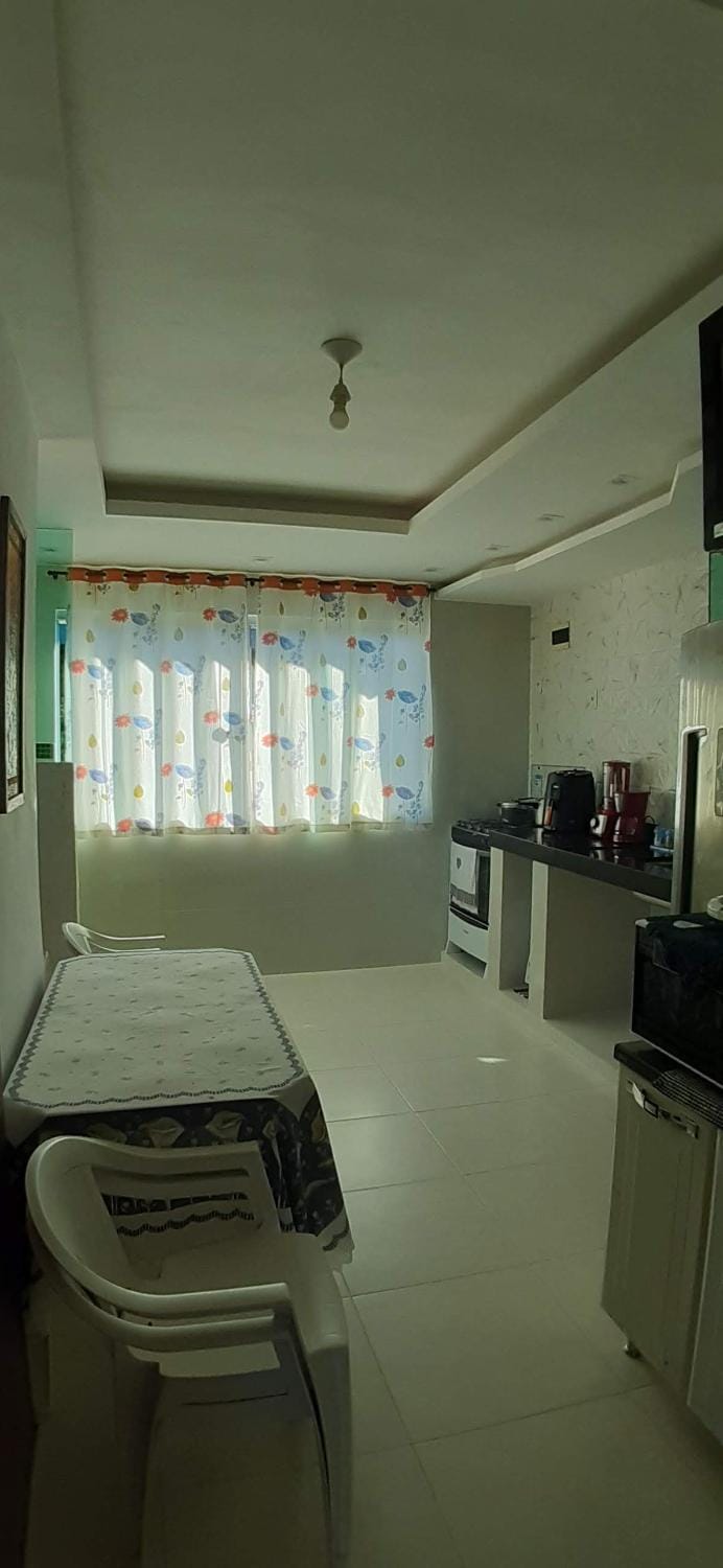 Kitchen or kitchenette, oven