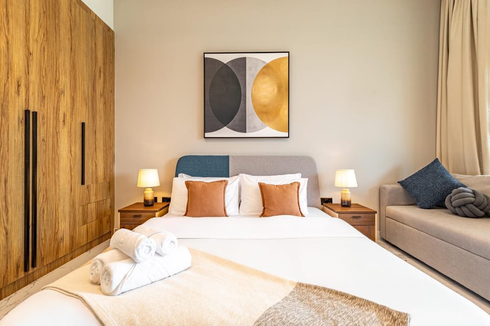 Charming Studio - Full Canal Views - 5 min walk from ADGM, Cleveland and Galleria - Perfect for Corporate Travelers - Big Balcony - Heart of Maryah Island Apartment in Abu Dhabi