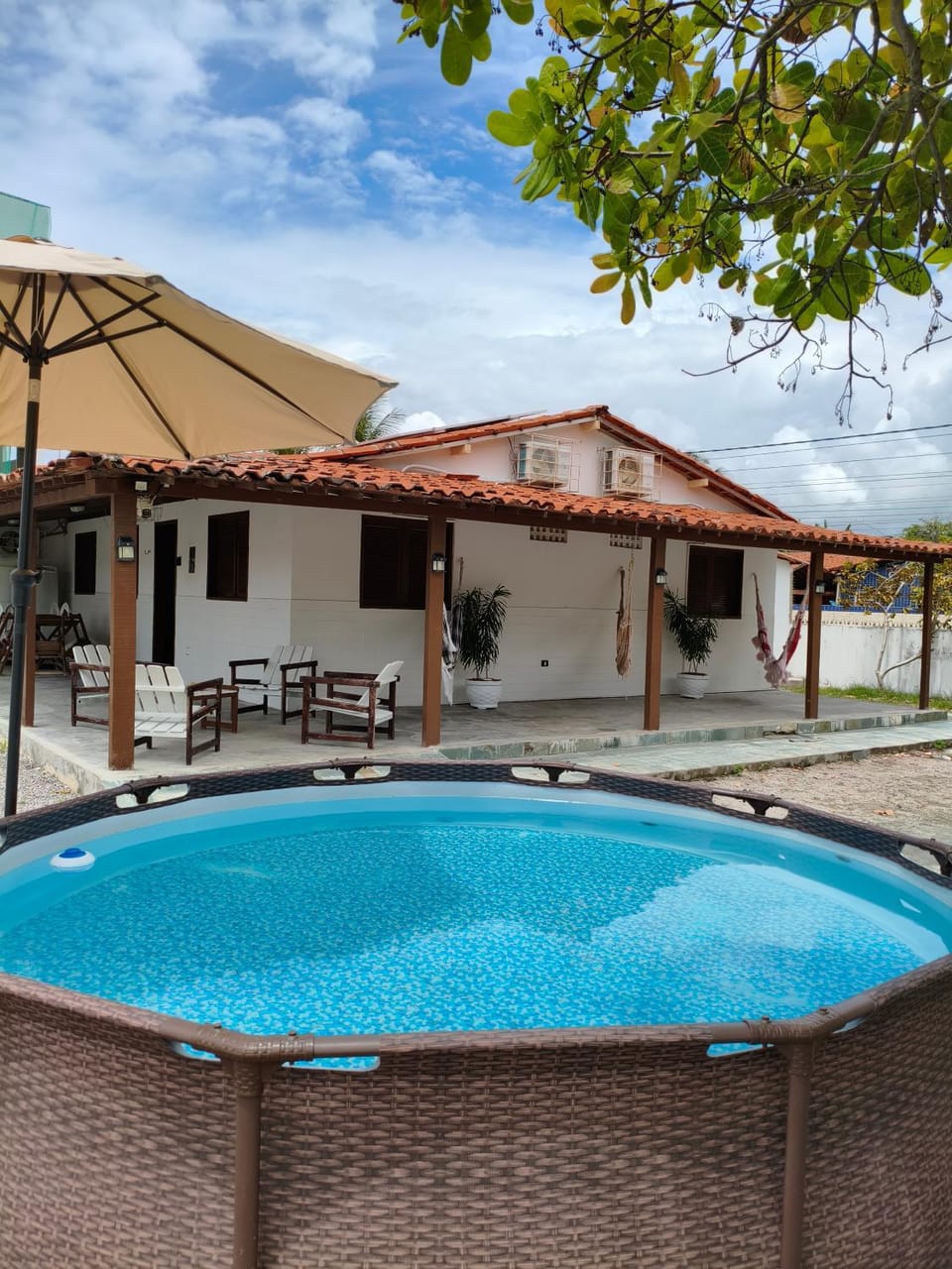 Pool view, Swimming pool, sunbed