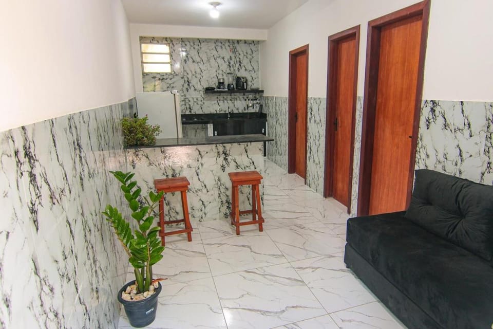 Living room, kitchen