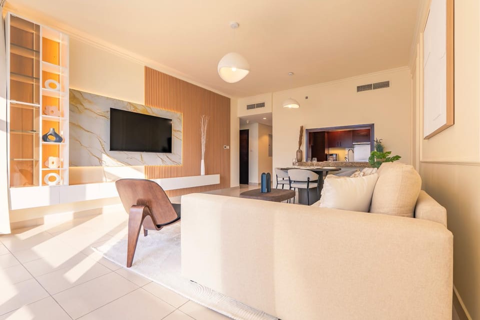 Grand 1bhk burj khalifa view Downtown Apartment in Dubai