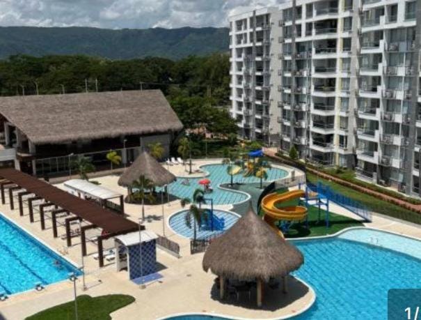 Children play ground, Pool view