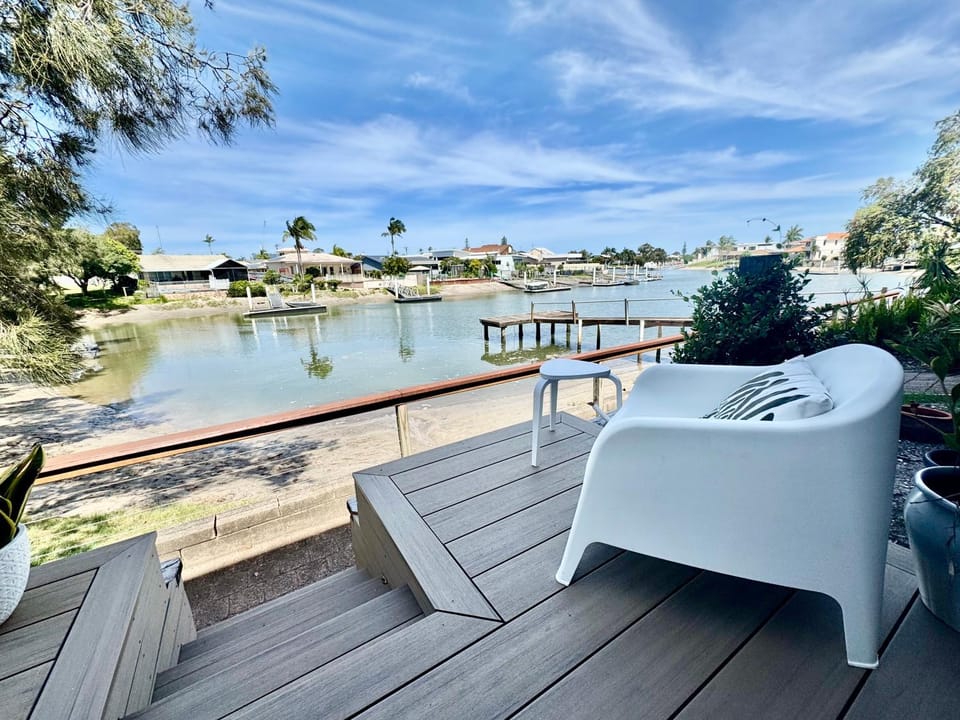 Patio, River view