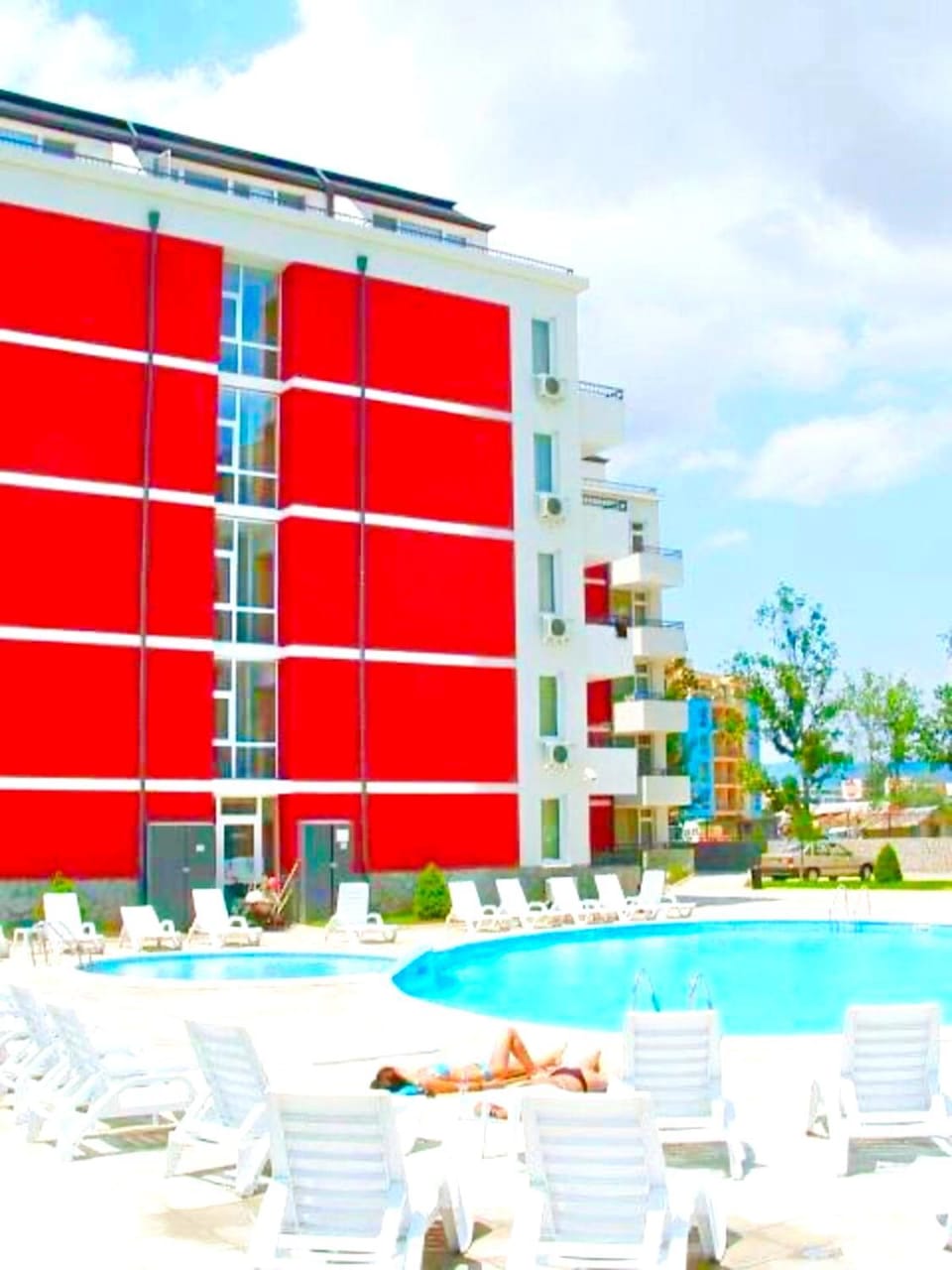 complex Rose Residence Studio Apartment in Sunny Beach