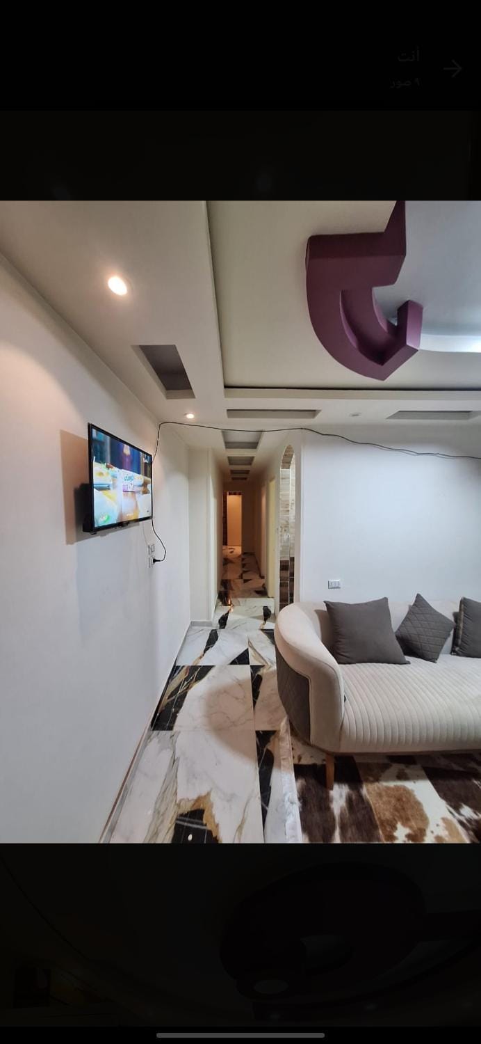 شقه مفروشه شارع جيهان يومي او شهري او سنوي برج حديث Apartment in Egypt