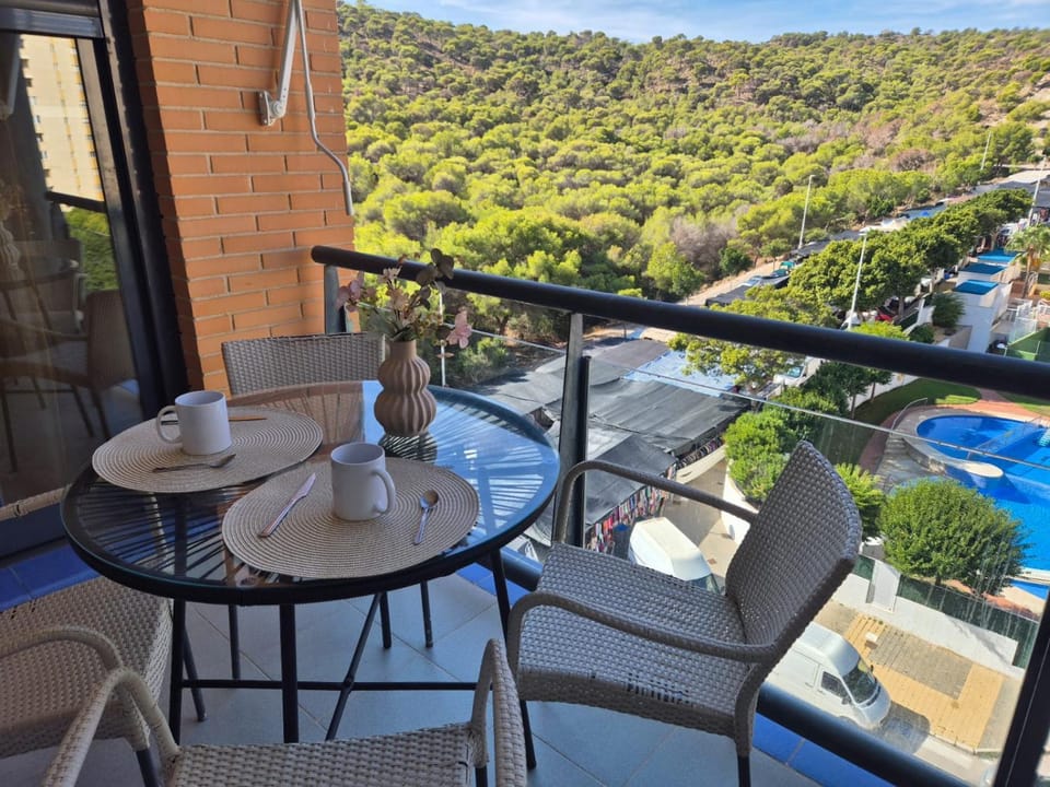 Natural landscape, Balcony/Terrace, Mountain view