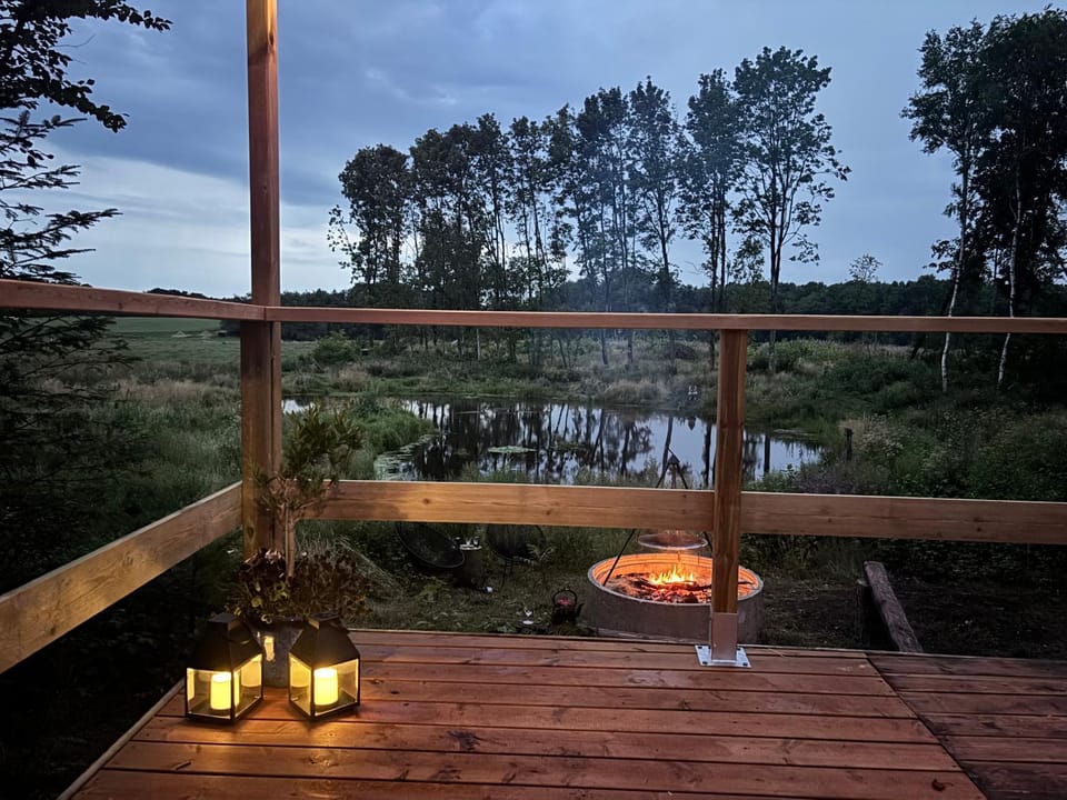 Skovly - et lille eventyr med udsigt og bålhygge Campground/ 
RV Resort in Central Denmark Region
