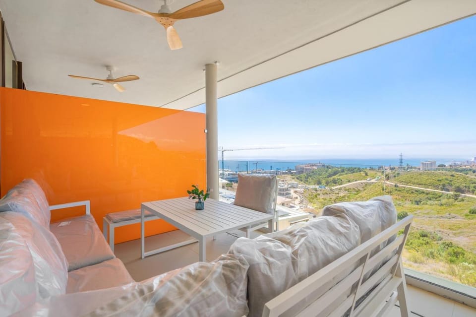 Natural landscape, View (from property/room), Balcony/Terrace, Sea view