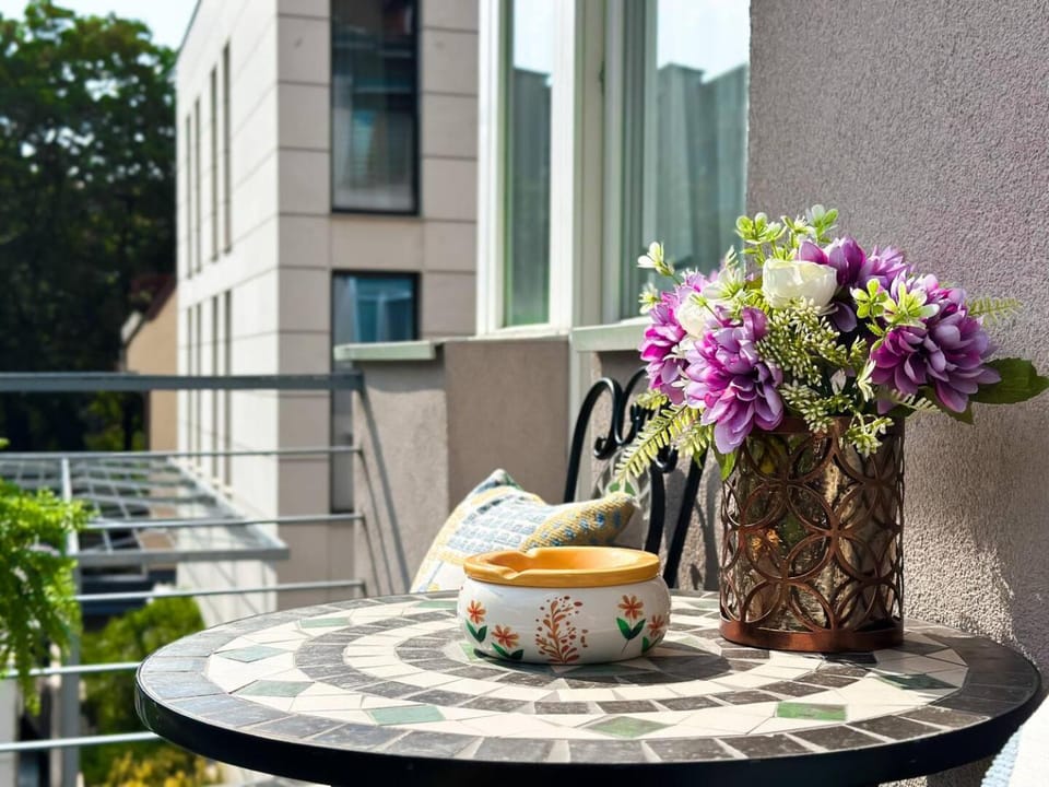 2BR, 4 Baths, Terrace Steps from Sofia Landmarks Apartment in Sofia