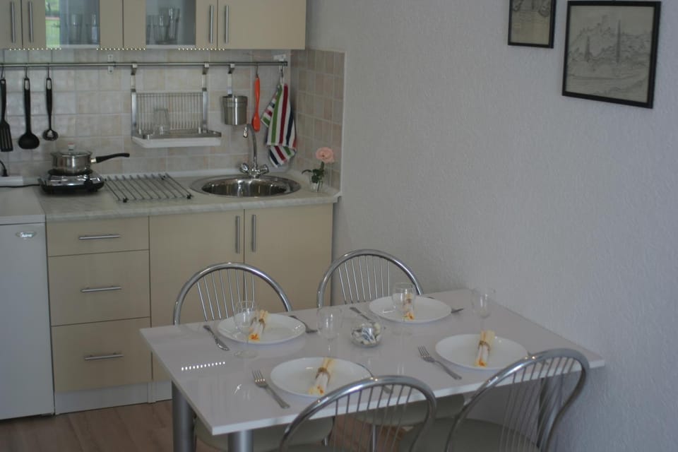 Kitchen or kitchenette, Dining area