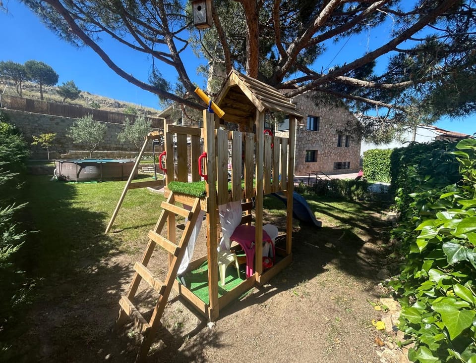 Natural landscape, Children play ground, Garden, Garden view