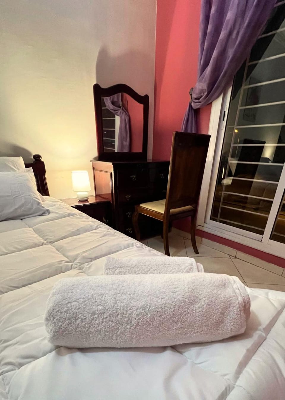 Bed, View (from property/room), Photo of the whole room, Bedroom, Street view