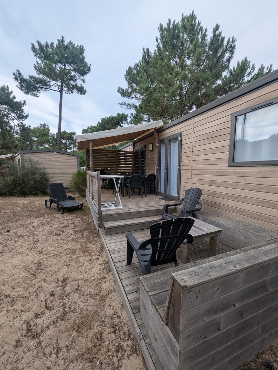 Mobil home camping Club Atlantic Montalivet 3 Chambres Campground/ 
RV Resort in Vendays-Montalivet