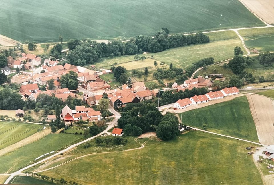 Property building, Neighbourhood, Natural landscape, Bird's eye view, Pets