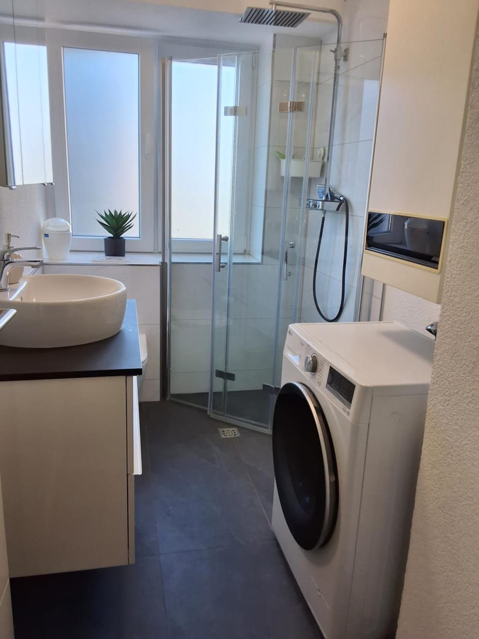 Bathroom, washing machine