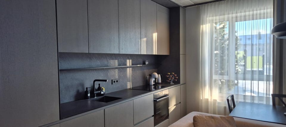 Coffee/tea facilities, Kitchen or kitchenette, Photo of the whole room, stove, kitchen