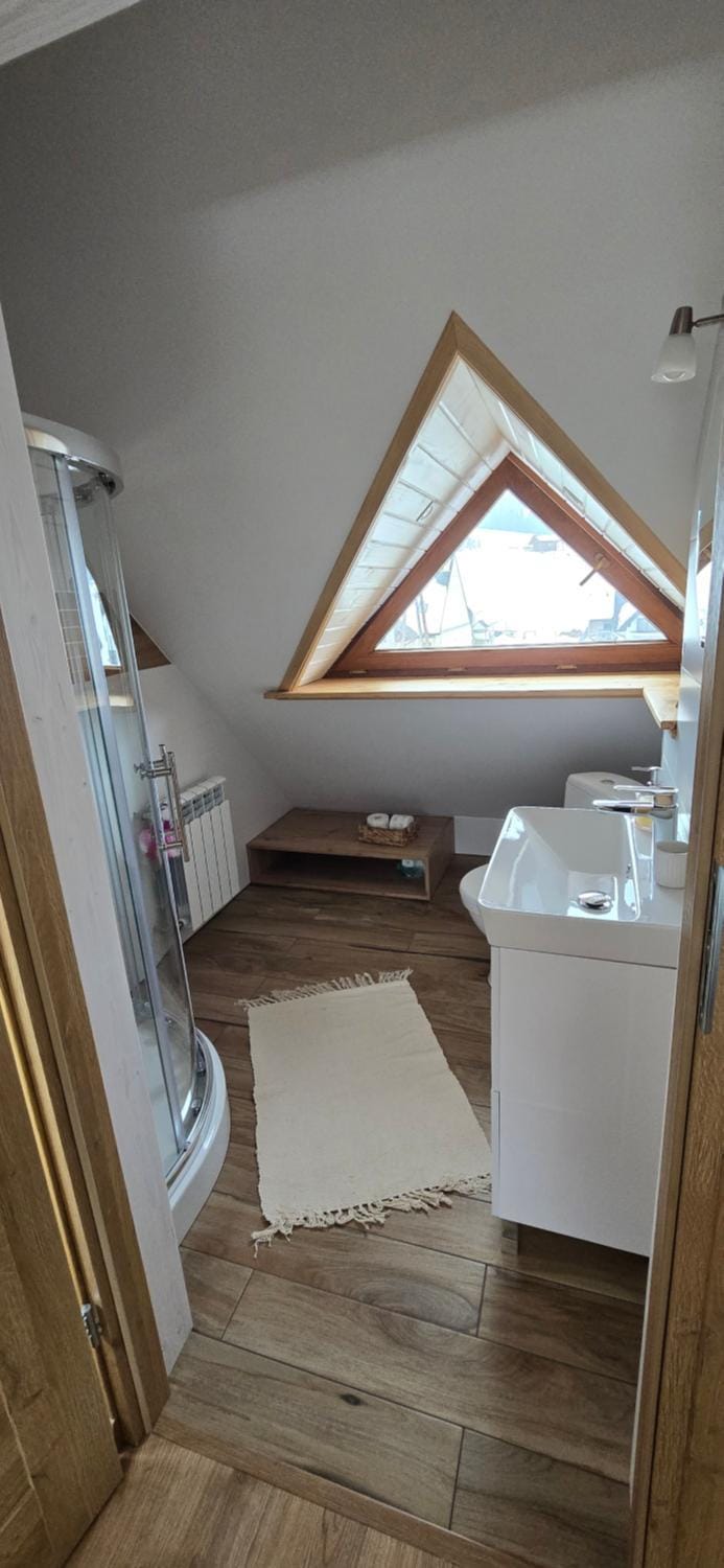 Shower, Bathroom, View (from property/room), towels