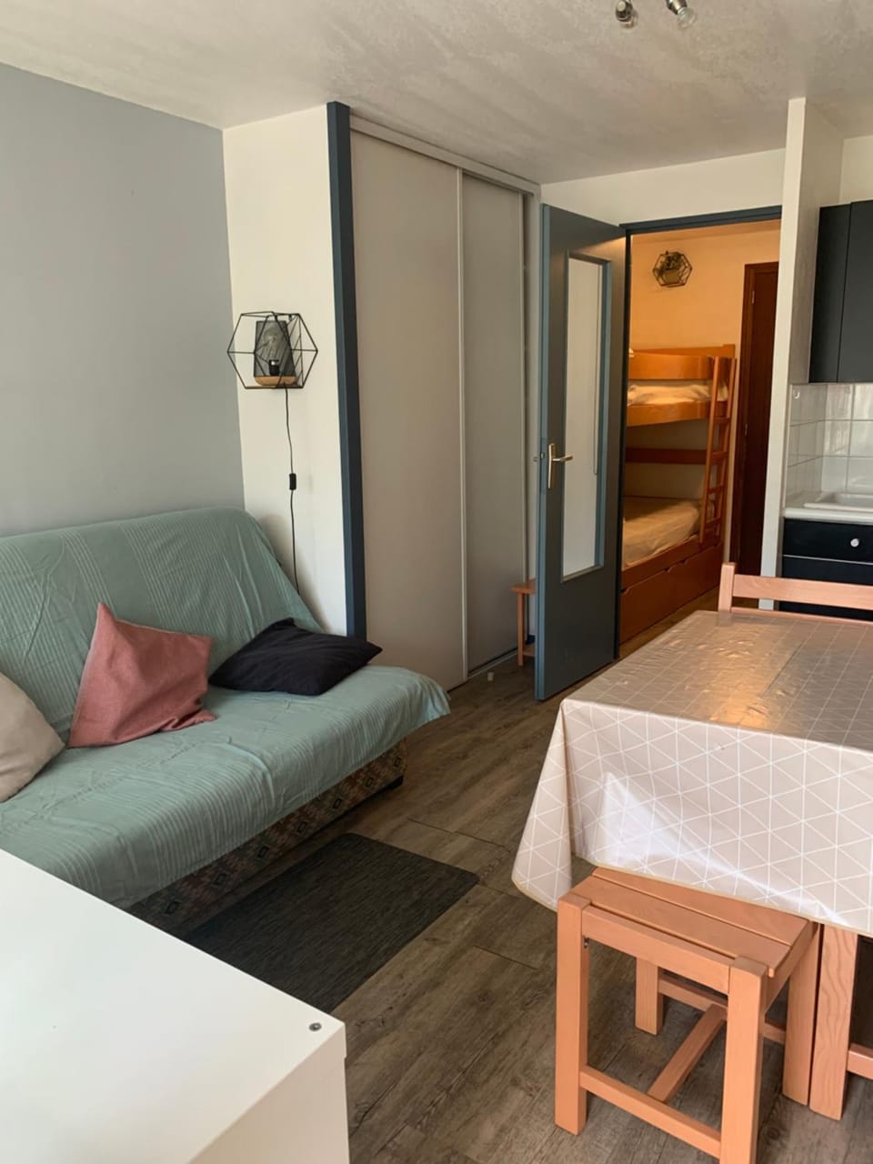 Living room, Bedroom