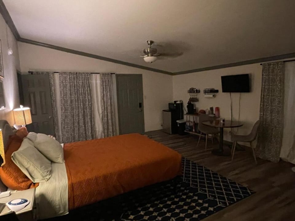 Bed, Living room, Photo of the whole room, Seating area