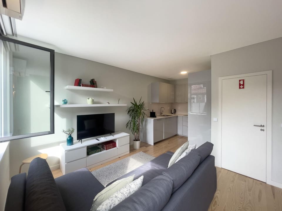 Living room, storage, kitchen