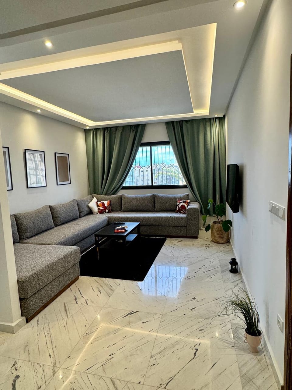 Stylish 2BR in Central Rabat with Panoramic View Apartment in Rabat