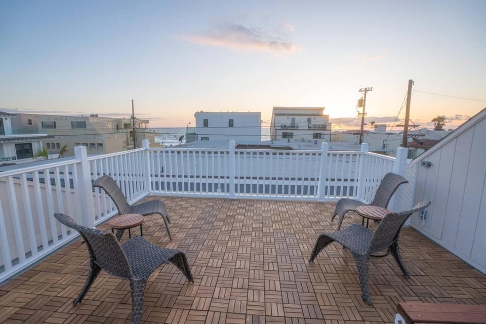 Patio, Balcony/Terrace, Sea view, Sunset