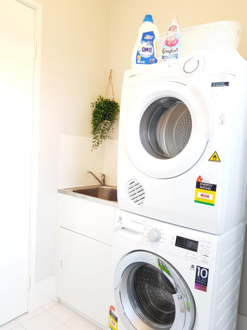 washing machine, dryer