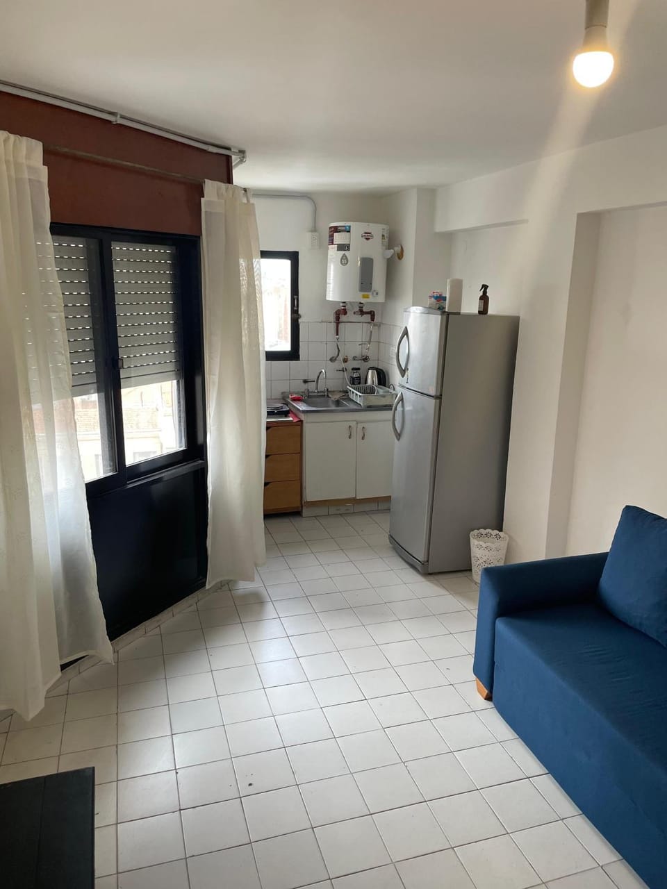 Kitchen or kitchenette, Living room, Photo of the whole room, Seating area
