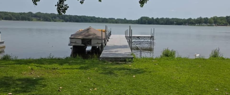 Lakefront Home on Pike Lake with Private Dock and Firepit House in Warsaw