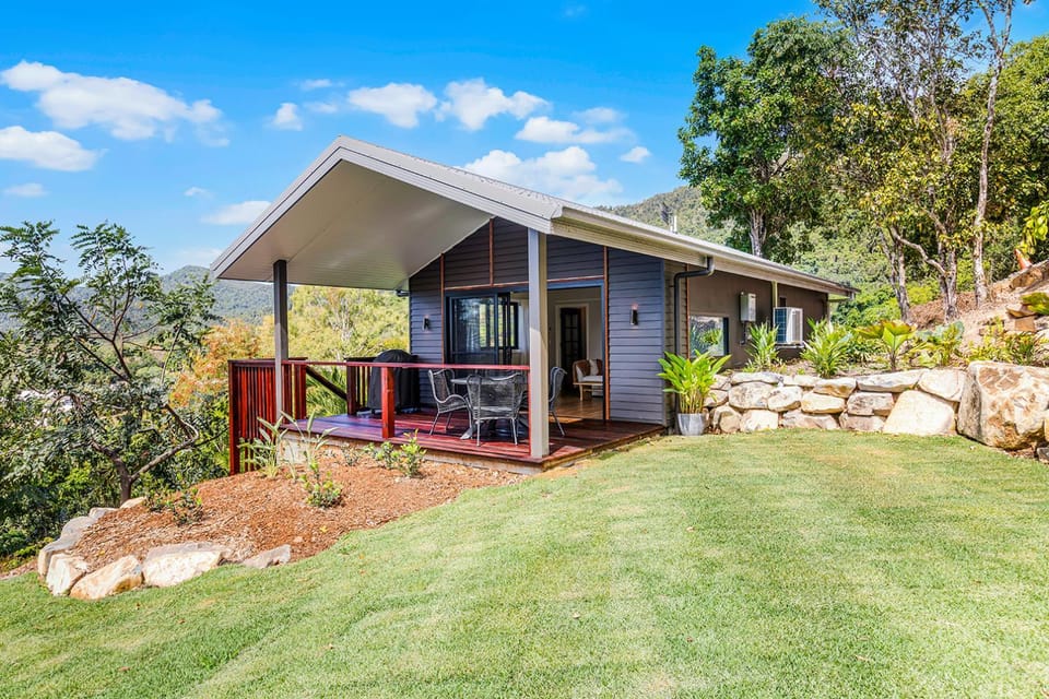 Property building, Patio, Natural landscape, Garden view