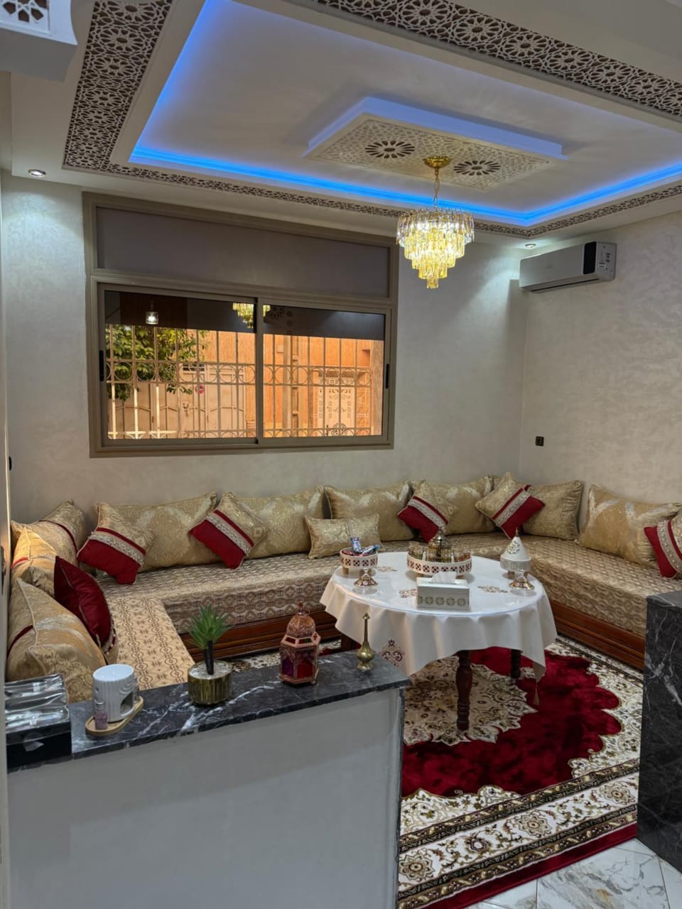 Appartement 2 chambres avec climatisation et Wi-Fi fibre à Meknès Apartment in Meknes