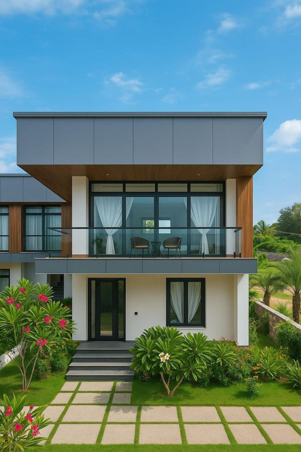 View (from property/room), Balcony/Terrace, Garden view, Sea view, Sunset