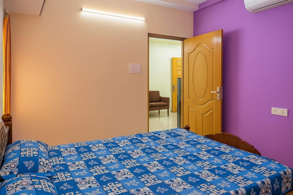 Bedroom, air conditioner