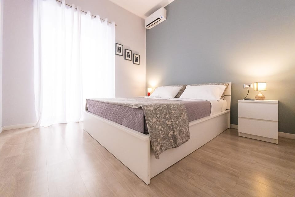 Bed, Decorative detail, Bedroom, air conditioner