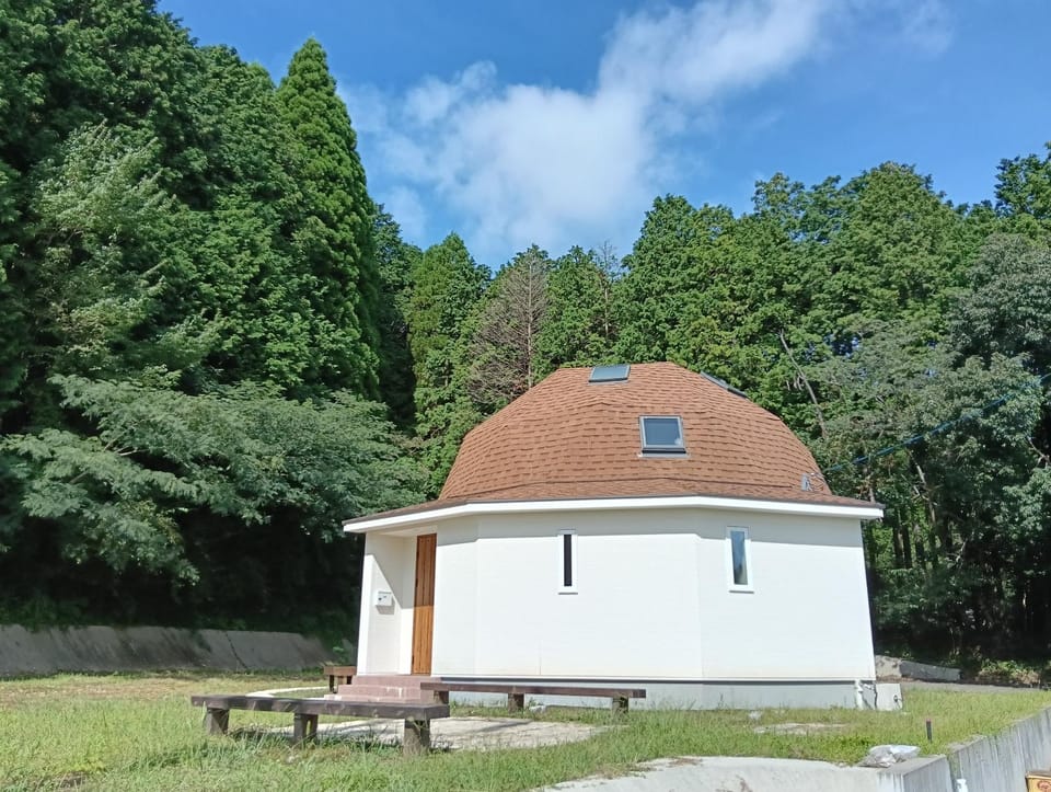 阿蘇星空に包まれるStar Dome完全プライベート空間4部屋ベッドルーム House in Japan