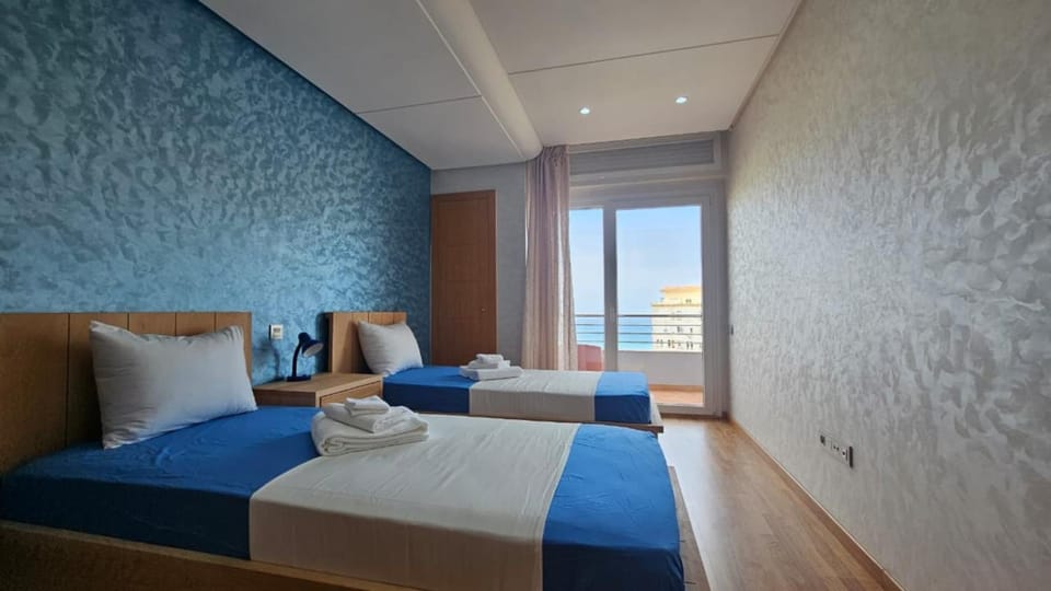 Malabata Sea View Scandi Style & HomeCinema Apartment in Tangier
